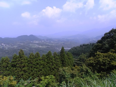 国見ヶ丘から見る西の景色